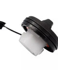Chevrolet Chevy GMC Cadillac Buick Pontiac Corvette Cobalt Malibu Impala Equinox Cruze Colorado Canyon CTS DTS Express Savana LaCrosse Lucerne G6 Solstice Gas Cap Replacement 95995094 Fits 2004 2011 Models And SUVs shown in black with attached tether