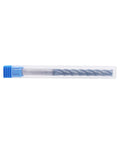 Beefy 3/8 Inch Carbide Long End Mill With 4 Flutes AlTiN Coated Square End For Steel 30 Degree Helix 3/8 Inch Shank 3 Inch Length Of Cut