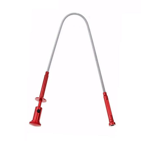 Flexible Claw Grabber Tool With LED Light Reaches Tight Spots Under Furniture Crevices And Drains Magnetic Head Picks Up Small Metal Debris Ideal DIY Handyman Gift For Men And Women