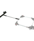Beefed Up Extension Kit For D4666 Extreme Duty Mobile Base Expands From 18 Inches To 44 Inches So Your Table Saw Really Flexes Black Finish