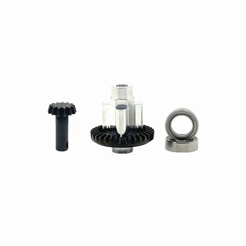 Hyper Go H12Y Plus H12P 1 To 12 Scale RC Car Front And Rear Umbrella Gears Upgrade Kit In Heavy Duty Metal Bevel Gear Set For Smoother Power Transfer Quiet Durable Spare Parts, metal gears