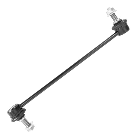 Black sway bar link from Beefed-Up Front Wheel Bearing Hubs Kit For Hyundai Elantra GT Ioniq Veloster N Kia Forte Niro.