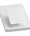 Smart Lighting Pedestal for Pico Remote With Weighted Non Slip Base, Angled Tabletop Stand in White, product view