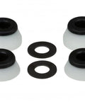 Hard Bushings 2 Pack White For Skateboard Trucks, High Performance Replacement Cushions For Smooth Turns And Responsive Ride