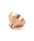 Copper shield cap from 5Pcs Electrode Kit With 5 Nozzle Tips And 2 Shield Caps For Miller Spectrum 625 ICE40 C T Plasma Cutter Consumables