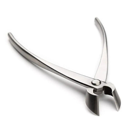 Pro Grade Bonsai Branch Cutter With Straight Edge For Clean, Precise Cuts 205mm Length, heavy duty 5Cr15MoV alloy steel blade