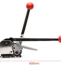 3 in 1 Steel Strapping Tool For Five Eighths And Three Quarters Inch Straps Buckle Free Baler Sealless Tensioner Crimper And Cutter