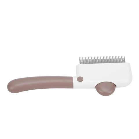 Ultimate Pet Grooming Kit For Dogs Includes Self Cleaning Deshedding Brush And Combs To Slash Shedding And Keep Fur Soft For Long Short Hair Breeds, white comb