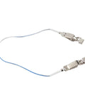 Stainless Steel Fencing Head Wire Clamp For Foil And Saber Equipment With Conductive Wire Design And Precise Connection Stable Hold For Competition Training And Replacement Gear