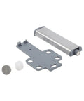 Push To Open Cabinet Catch With Soft Close Magnetic Latch And Damper, stainless steel parts for kitchen and wardrobe spaces