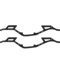 Axial SCX10 II Enduro Trail RC Frame Chassis Carbon Fiber Rails 1/10 LCG Upgrade Kit rails on white background