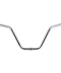 Medium Hi Rise Bike Handlebar 27.5 Inch Wide By 9 Inch Rise 1 Inch Clamp Chrome Or Black Finish Slightly Shorter Classic Hi Rise