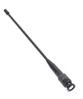 Dual Band Telescopic Soft Antenna For VHF UHF 2M 70CM with BNC Connector, adjustable length, boosts range on Vertex handheld radios.