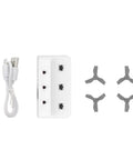 VR70 FPV Drone Spare Parts Accessory Kit Includes 4 Propellers USB Charger Charging Case And Receiver Cable For Easy Repairs And Get You Back In The Air Fast