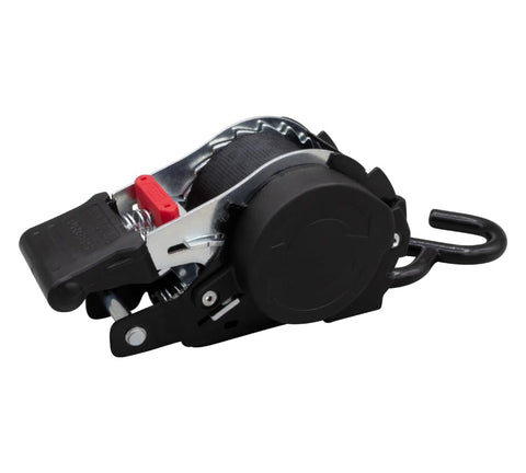 4 Pack 1 Inch By 10 Foot Bolt On Retractable Ratchet Straps With Coated S Hooks For All Your Cargo Tie Downs Heavy Duty Auto Retract