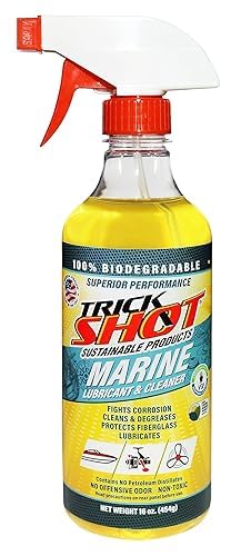 Marine Grade Lubricant and Penetrating Oil for Boats and Gear NSF H1 Marine Formula 16 oz biodegradable spray bottle