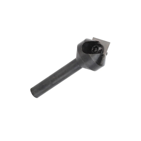 Top Shelf V Shape Router Bit With Rock Solid Tungsten Carbide Insert And One Quarter Inch Shank for clean grooves and chamfers.