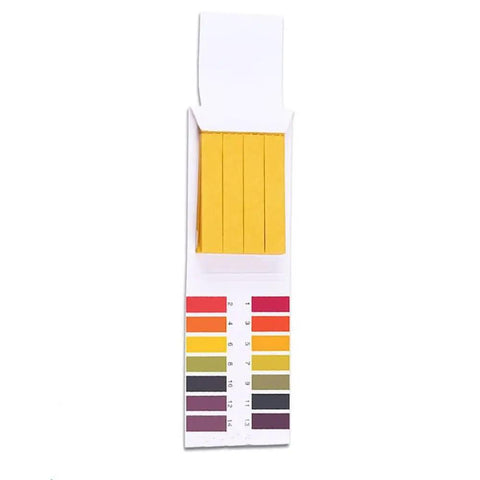 80 Strips Professional Litmus pH Paper For Water Soil Cosmetics And Solutions 1 To 14 pH Range Easy To Read Lab Consumables