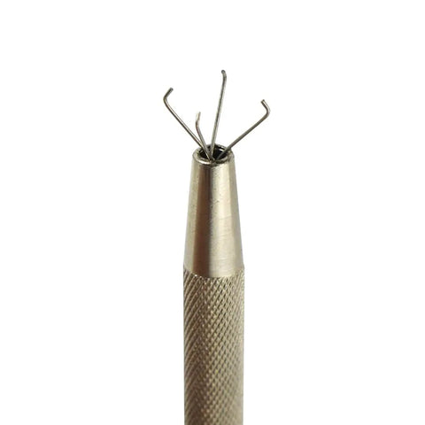 Four Prong Pick Up Tool for Jewelry Making and Tiny Objects, Four And A Half Inch Claw Grabber With Secure Grip, Versatile Tiny Item Pickup for Stones Beads Small Parts, Ideal DIY Crafting Accessory And Hobby Tool