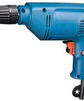 Heavy Duty Lithium Hammer Drill And Driver Set Packing Badass Torque With Smooth Variable Speed And Reversible Action Comes Fully Loaded Including Fast Charger And Durable Storage Bag side view of drill