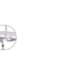 Heavy Duty Bariatric Tub Transfer Bench With Back, Adjustable Height, Supports Up To 500 Lbs, showing reversible backrest