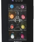 Front view of 8 Bottle Private Reserve Wine Cellar with Quiet Thermoelectric Cooling and Touchscreen Temperature Control