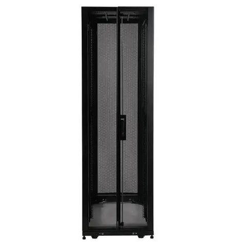 Front view of 42U Server Rack Enclosure Cabinet With Doors And Side Panels For 19 Inch Gear, Standard 42 Inch Depth, 3000 Pound Capacity