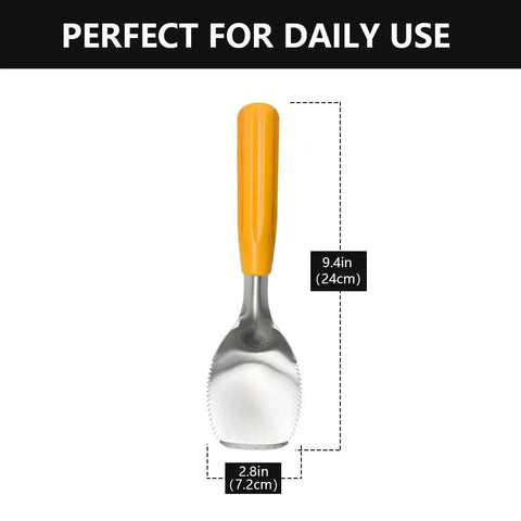 Nine Inch Serrated Edge Weeding Trowel With Stainless Steel Blade And Comfy Grip Handle for daily use
