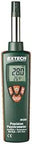 RH390 Precision Psychrometer with humidity, temperature, dew point, and wet bulb readings, large LCD display, dual probe design.
