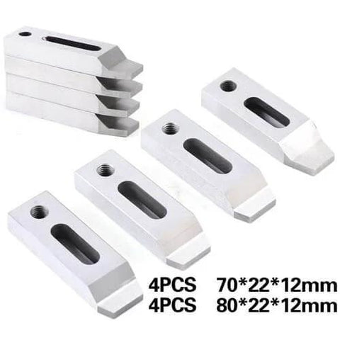 Stainless Steel Wire EDM Jig Holder Set 4 Piece For Precision Fixture Board And Woodworking Joinery Clamping Leveling Tool