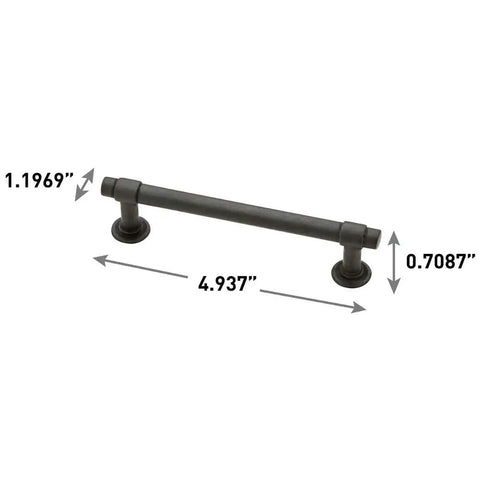10 Pack Cabinet Handles 4 Inch Hole Center Pulls Soft Iron Hardware For Kitchen Cabinets Drawers Dressers And Furniture Built Tough