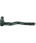 Heavy Duty Front Outer Tie Rod End For Left Driver Side Steering Swap Fits E46 E85 E86, black steel housing, pre-greased.