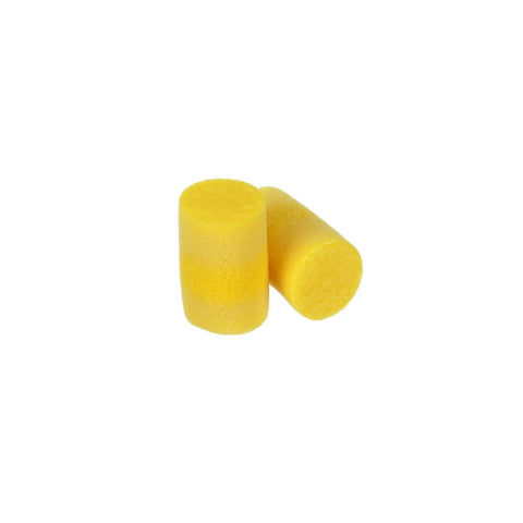 Classic Ear Plugs Pillow Paks Uncorded Polyvinyl Chloride Foam Yellow 200 Pairs For Quiet Workdays Moisture Resistant Soft Foam