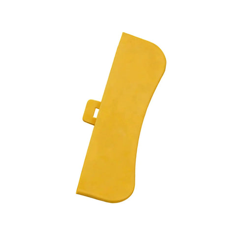 Yellow tire changer protective cover for auto shop pros, durable tire machine shield to prevent damage to changer heads and components.
