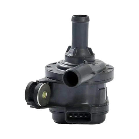 Built Tough Electric Auxiliary Water Pump For Toyotas Crushes Engine Heat No Sweat Install Straight Swap For C HR Prius NX350 RX500h UX300e OEM 161B0 0Y010 Direct Replacement, side view of pump.