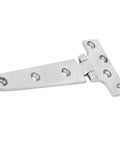 Self Closing Reversible Door Hinge 2 Pack Heavy Duty Stainless Steel T Hinge With Screws Smooth Sliding Bearings
