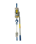 Industrial Grade Cable Come Along Winch With 2 Ton Capacity, Rugged Ratchet Hoist for Rigging and Tree Services