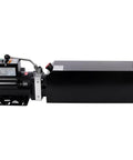 Heavy Duty Hydraulic Power Unit AC 110V Single Phase 16 Quart Steel Reservoir Replacement Pump side view