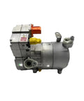 High End Electric AC Compressor For VW ID.3 ID.4 ID.6 Direct Swap EV Air Conditioner Pump 1ED816797B 1ED816797D side view of aluminum unit with fittings