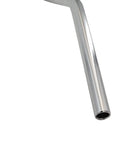Beefed Up Cruiser Handlebar Riser For Bicycle Aluminum Alloy Bar 22.2Mm End Diameter And 25.4Mm Clamp, 610Mm Length Silver Finish