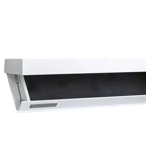 Hella Tidy White Floating Wall Shelf With Concealed Drop Down Drawer Pull Out Storage Rack Smooth Glide Space Saving Organizer For Living Room Office Dead Simple Setup Total Clutter Free Vibe Guaranteed