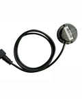 Non Contact Vehicle Fuel Level Sensor For Fuel Management And Oil Level Detection Waterproof Metal Shell With Built In Magnet 0 To 5V Output Diesel And Gas Tank Gauge Durable Outdoor Use Easy Install For Cars And Trucks, shown with black cable.