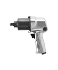 Shop Rated One Half Inch Pneumatic Impact Wrench With Two Inch Extended Shaft features a durable design and rubber grip for mechanics.
