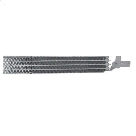 High Performance Transmission Oil Cooler Kit Fits Ford Focus 2.0L/2.3L 2005-2007, OEM Grade Heat Exchanger For Reliable Cooling And Max Engine Life, silver finned cooler