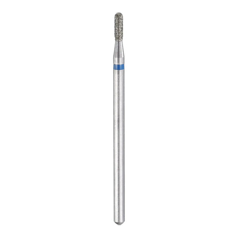 120-140 Grits Diamond Grinding Bit With 1.8mm Cylindrical Ball Head and 2.35mm Shank, for Ceramic, Glass, and Polished Surfaces