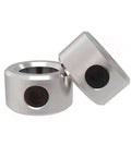 5/16 Inch Bore Shaft Collars In Solid Zinc Plated Carbon Steel With Set Screw Lock For CNC Machines And 3D Printers, Pack Of 10