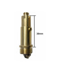 Copper Pop up Bathtub Drain Stopper for Bathroom Home Use, 38mm size, brass material, showing detailed design.