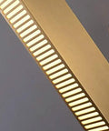 Detail view of Top Shelf Copper Wall Sconces With Bright Acrylic Shades For Bedrooms And Living Rooms, showing sleek glare-free lighting.