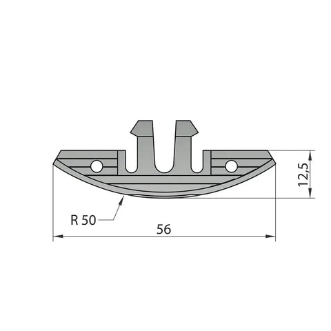 Illustration of Fast Biscuit Connector Set For Wood Joints With Snap In Install In A Twenty Slot No Clamps No Glue Needed