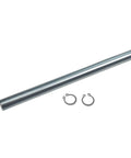 Beefy Silver Galvanized Jackshaft Kit For Go Karts And Minibikes With UCFL203 Pillow Block Bearings, 5/8 Inch By 10 Inch Jackshaft